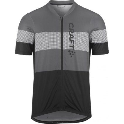Pánský cyklistický dres CRAFT CORE Endur Logo - černá (Velikost S)