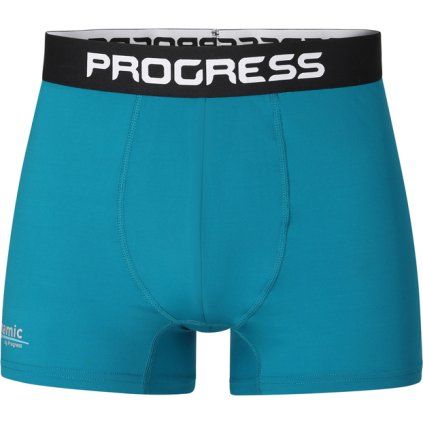 Pánské funkční boxerky PROGRESS DC SKN petrol (Velikost M)