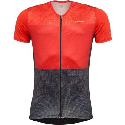Pánský cyklistický dres KLIMATEX Viggo červená (Velikost S)