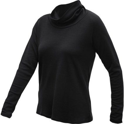 Dámský merino rolák SENSOR Blend černý (Velikost L, Barva černá)