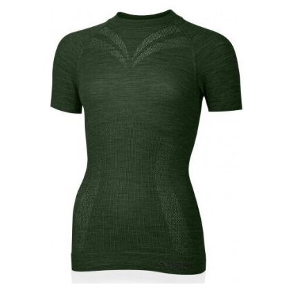 lasting damske merino triko malba zelene