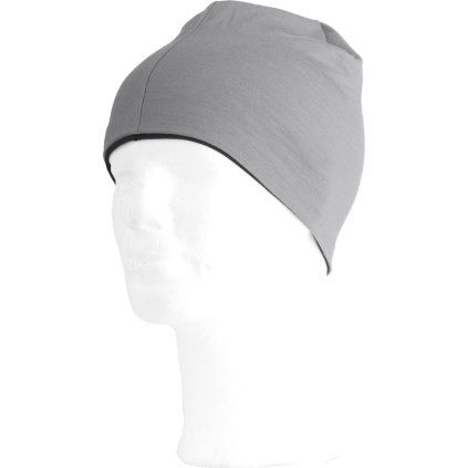 Unisex merino čepice LASTING Bony šedá (Velikost S/M)