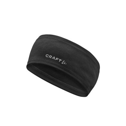 Funkční čelenka CRAFT CORE Essence - černá (Velikost S-M)