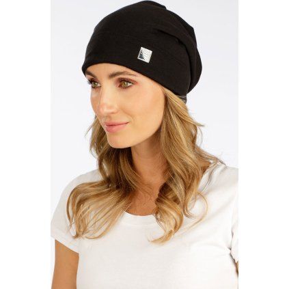 Unisex čepice LITEX černá (Barva černá, Velikost UNI)