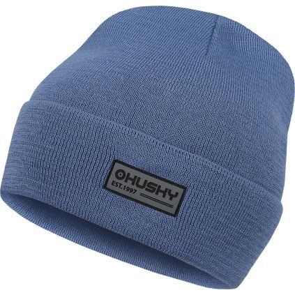 Dámská merino čepice HUSKY Merhat 4 modrá (Velikost OneSize)