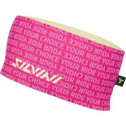 Unisex čelenka SILVINI Agri růžová (Velikost S/M)