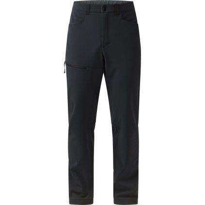 Pánské softshellové kalhoty Haglöfs Warm Flex - černá (Velikost 46)