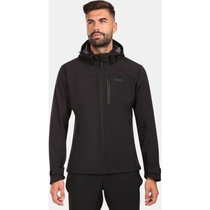 Pánská softshellová bunda KILPI Ravio černá (Velikost 3XL)