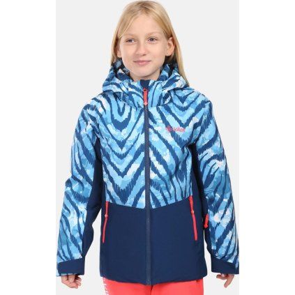 Dívčí lyžařská bunda KILPI Samara modrá (Velikost 110)