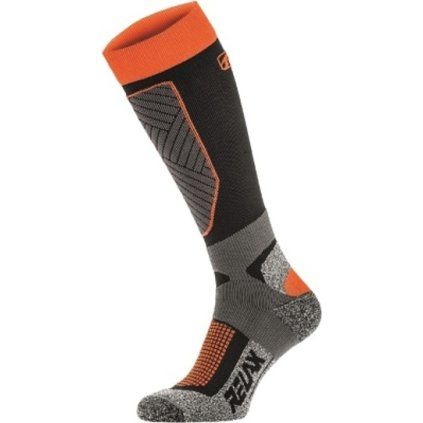Unisex lyžařské ponožky RELAX Compress šedé (Velikost M)