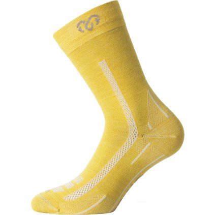 Merino ponožky LASTING Wls černé (Velikost L)