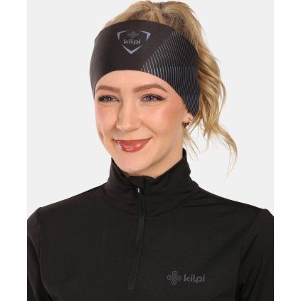 Unisex běžecká čelenka KILPI Brillians černá (Velikost UNI)