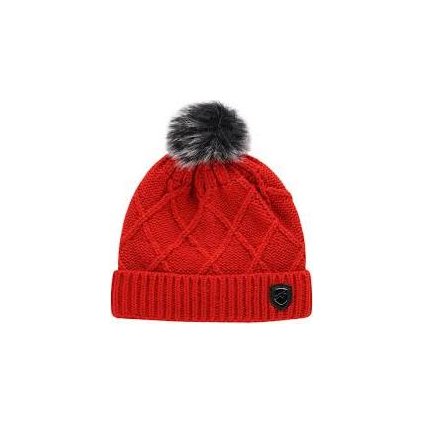 Unisex zimní čepice ALPINE PRO Godere červená (Velikost L)
