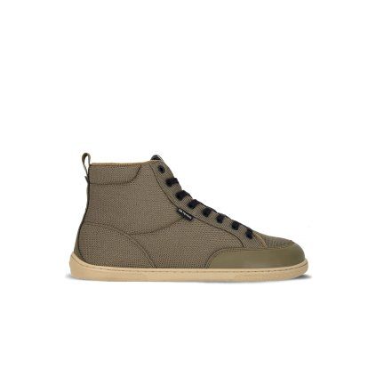 barefoot tenisky be lenka rebound thermo army green 105913
