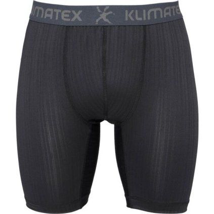 Pánské funkční boxerky KLIMATEX Rune Long černá (Velikost S)