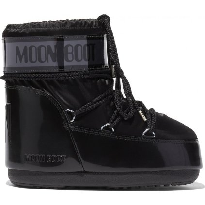 Dámské boty MOON BOOT Icon Low Glance černá (Velikost 33/35)