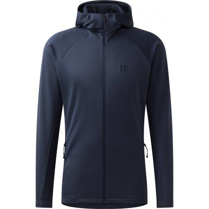Pánská mikina Haglöfs  Korp Mid Hood - tmavě modrá (Velikost S)