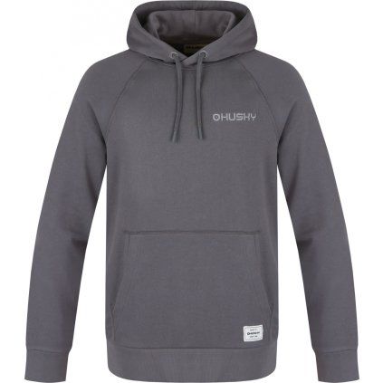 Pánská bavlněná mikina HUSKY Buggy M šedá (Velikost M)