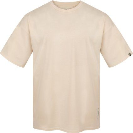 Pánské bavlněné triko HUSKY Tee View M béžové (Velikost S)