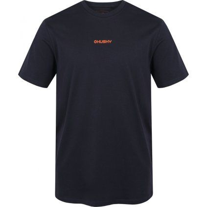 Pánské bavlněné triko HUSKY Tee Walker M modré (Velikost M)