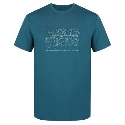 Pánské funkční triko HUSKY Tant M turquoise (Velikost S)