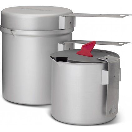 Nádobí PRIMUS Essential Trek Pot Set - šedá (Velikost 1,6L)