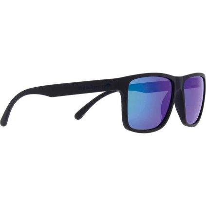 Sluneční brýle RED BULL spect maze-004P, matt soft touch black, smoke with purple green mirror, CAT 3, 58-15- (Velikost 58-15-145)