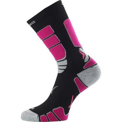 Funkční inline ponožky LASTING Ilr černé (Velikost XL)