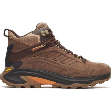 Pánské turistické boty MERRELL J038041 moab speed 2 LTR MID WP mole (Velikost 40)