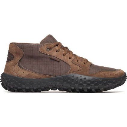 Pánské barefoot boty MERRELL  J032853 wrapt sneaker mid wp coffee (Velikost 40)