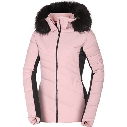 bu 6256snw women s ski insulated trendy jacket with fur kellie