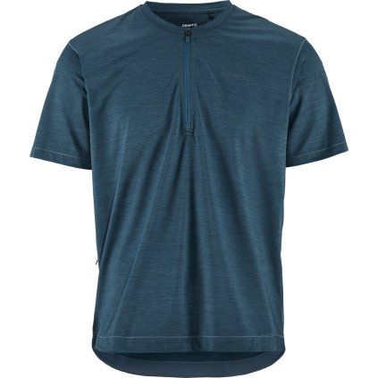 Pánský cyklodres CRAFT Everyday HZ SS - modrá (Velikost M)