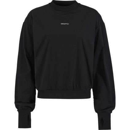 Dámské běžecké triko CRAFT Hypervent Wind Top - černá (Velikost XS)