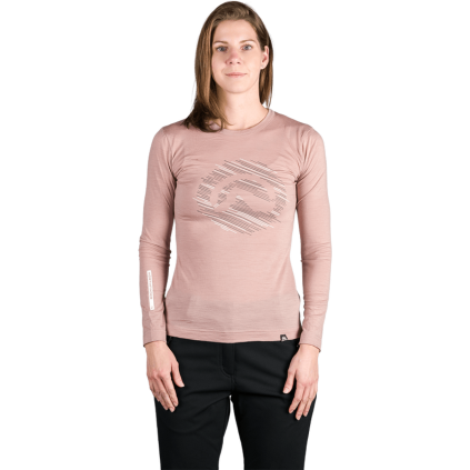 damske merino tricko s dlouhym rukavem tr 6032or aracely