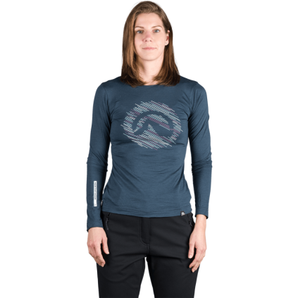 damske merino tricko s dlouhym rukavem tr 6032or aracely