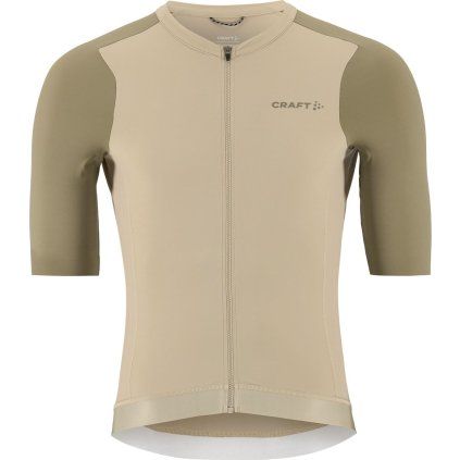 Pánský cyklodres CRAFT Endur Traning - béžová (Velikost M)