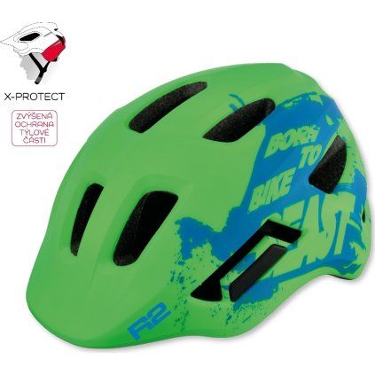 Dětská cyklistická helma R2 Pulse ATH40B (Velikost S)