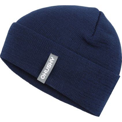 Dětská merino čepice HUSKY Merhat 6 modrá (Velikost XS)