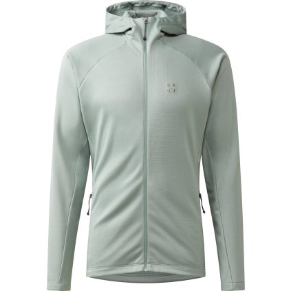 Pánská mikina Haglöfs  Korp Mid Hood - světle zelená (Velikost S)