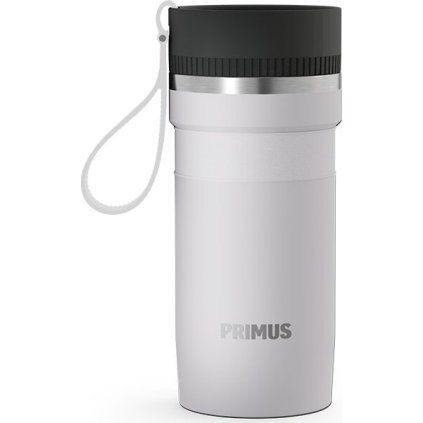 Cestovní hrnek PRIMUS Mika Wide Insulated 0,35L Alpine Frost - bílo-šedá (Velikost 0,35L)