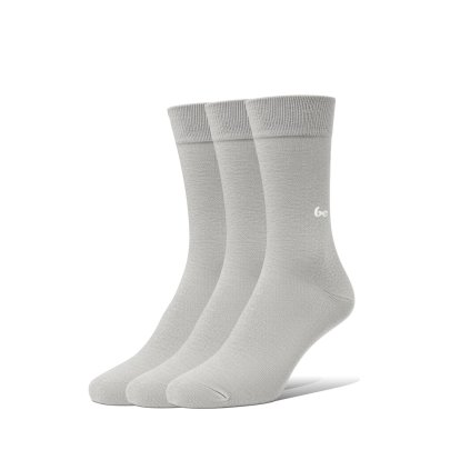 barefoot ponozky crew essentials grey 3 pack 117420