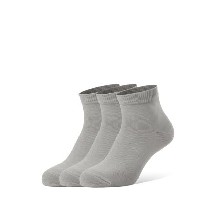barefoot ponozky low cut essentials grey 3 pack 1 109523