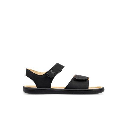 Dětské barefoot sandály BE LENKA Miami Junior černá (Velikost 35)