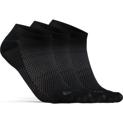 Funkční tenké ponožky CRAFT CORE Dry Footies 3-pack - černá (Velikost 37-39)