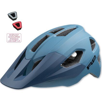 Dětská cyklistická helma R2 Vorteks  ATH44B modrá (Velikost S)