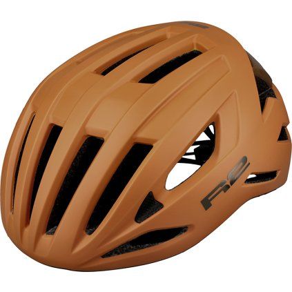 Cyklistická helma R2 Vantage hnědá (Velikost L)