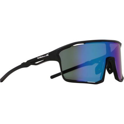 Sluneční brýle RED BULL SPECT RUMBLE-004, matt black/smoke with purple-green mirror, CAT3 (Velikost 135-125)