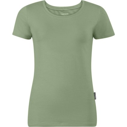 Dámské bambusové triko PROGRESS Original khaki (Velikost S)