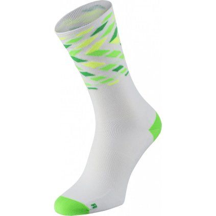 Unisex cyklistické ponožky R2 Forrest zelené (Velikost L)