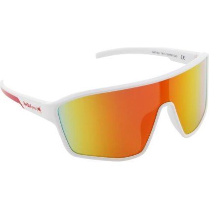 Sluneční brýle RED BULL SPECT DAFT-002, white, brown with red revo, CAT 3, 137-130 (Velikost 137-130)